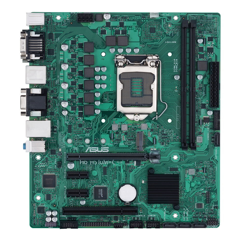 H510チップセット搭載ビジネス向けMicroATXマザーボード「Pro H510M-C